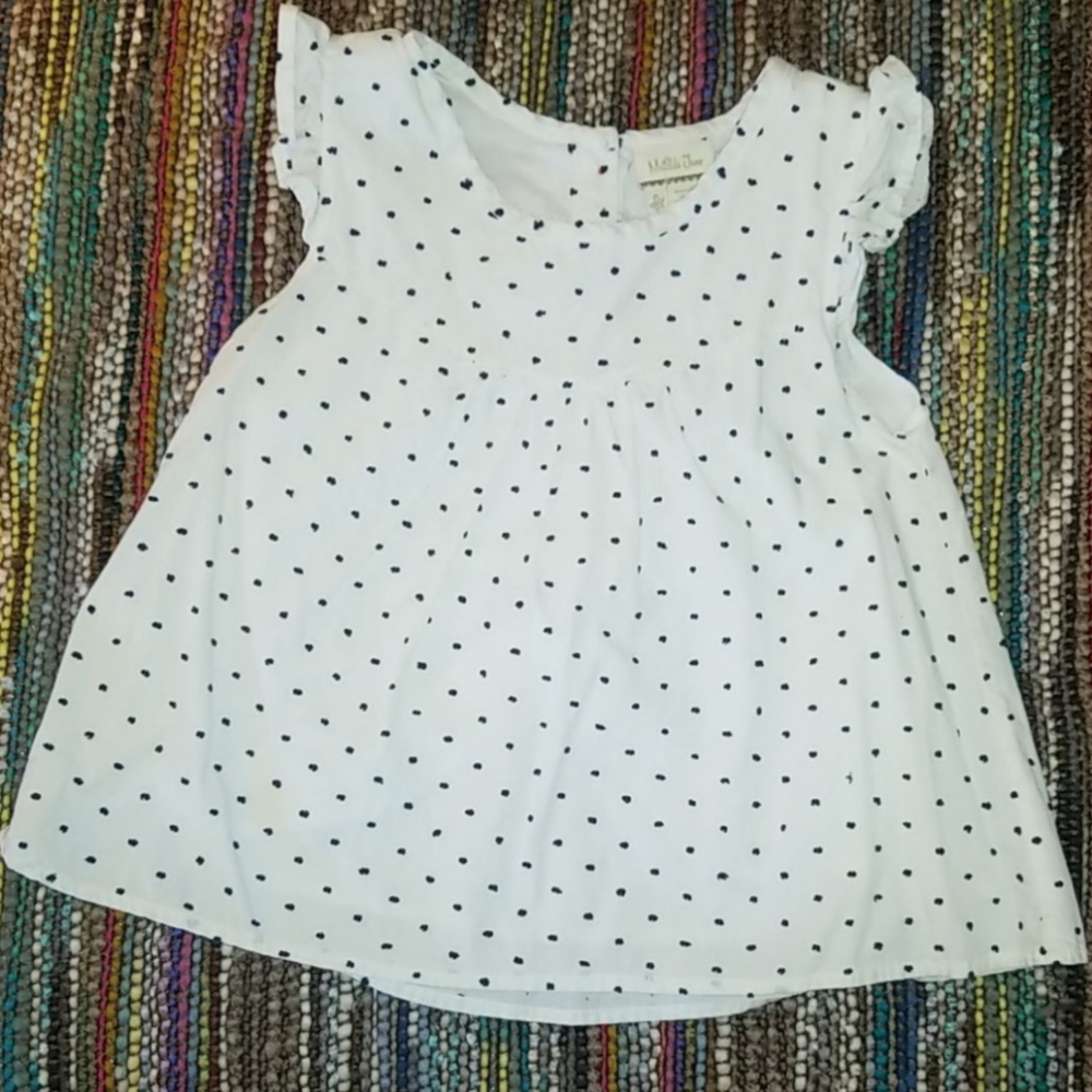 Polka dot top